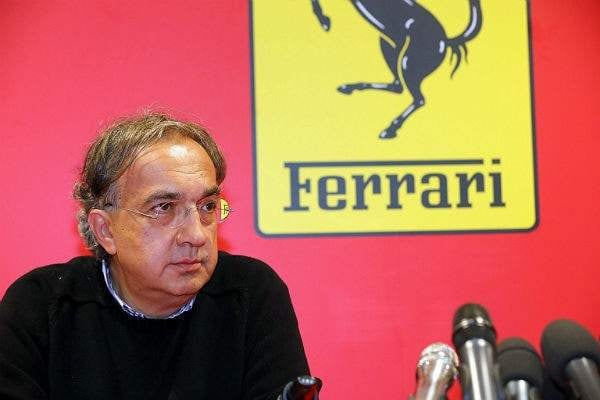 Sergio Marchionne en Ferrari