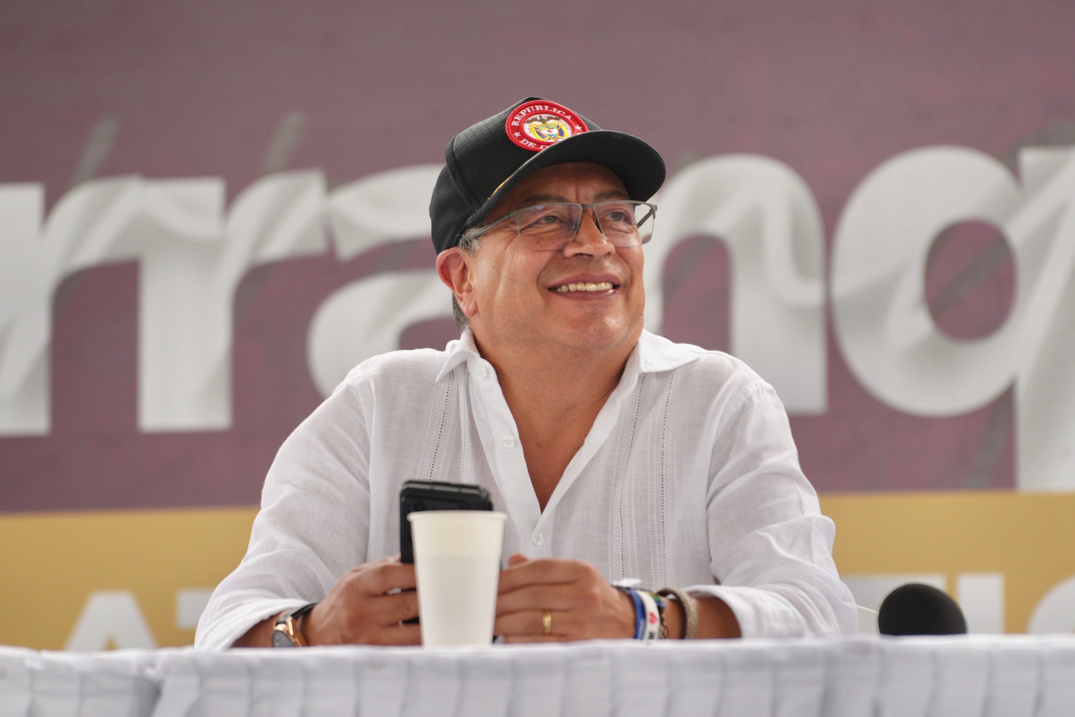 El presidente Gustavo Petro señaló que el secuestro era una "transacción mercantil" por lo que rechazó estas acciones delictivas por parte del ELN - crédito Juan Diego Cano/Presidencia