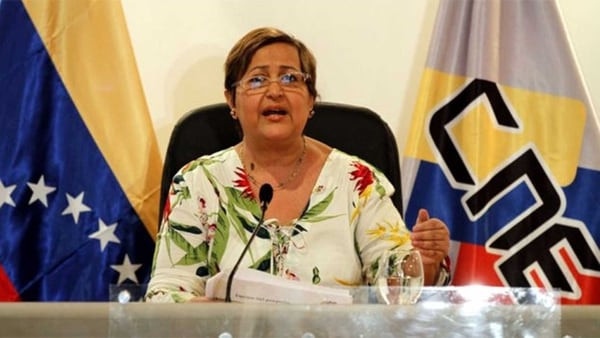 Tibisay Lucena, President of the National Electoral Council of Venezuela.