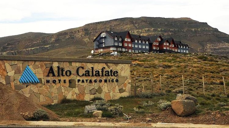 El Hotel Alto Calafate, propiedad de la empresa Hotesur (Foto de archivo)