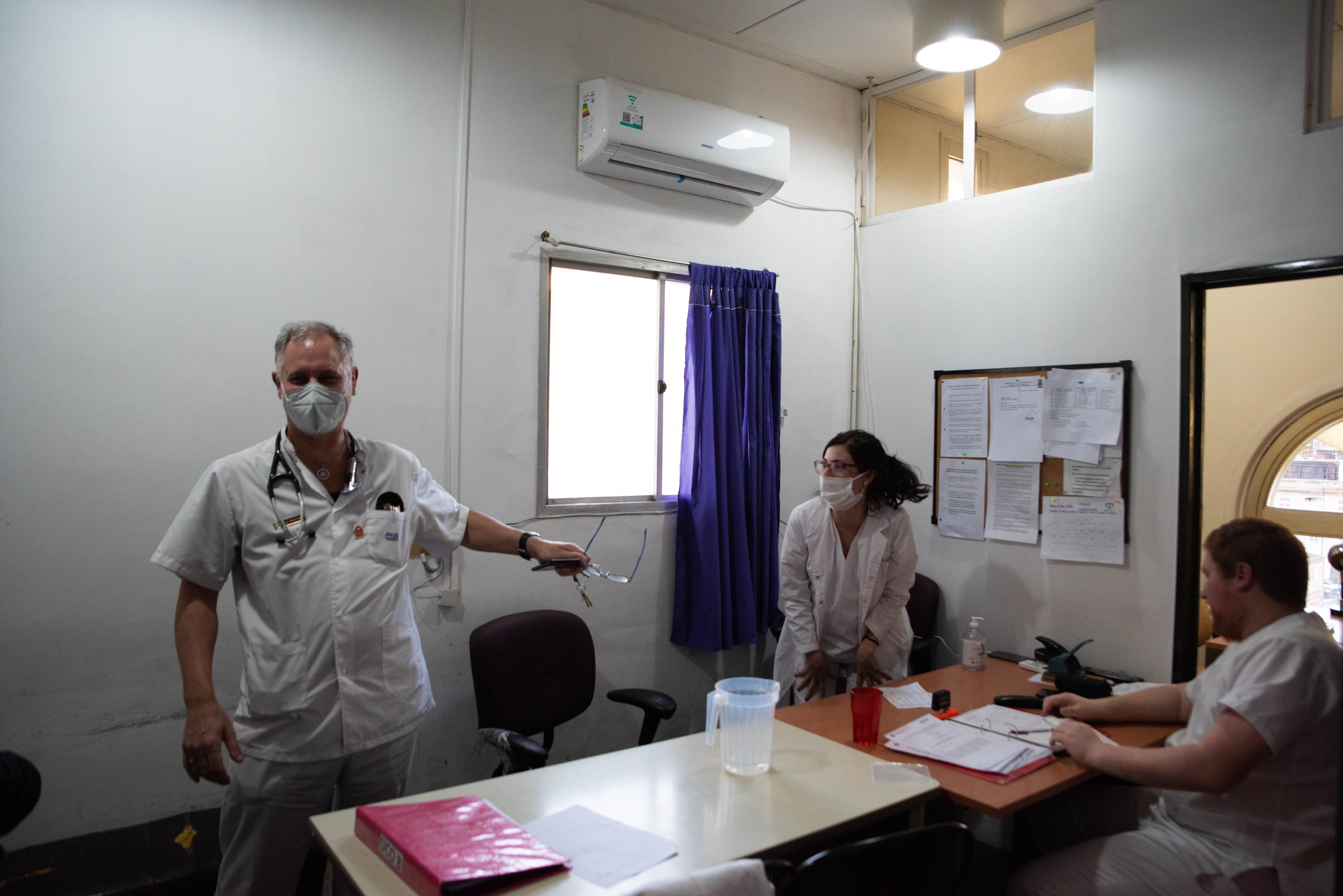 Historia Medico Hospital Naval - COVID 19 - Coronavirus (Foto: Franco Fafasuli)