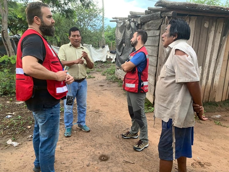 La Cruz Roja, en Salta (Twitter: @CruzRojaArg)