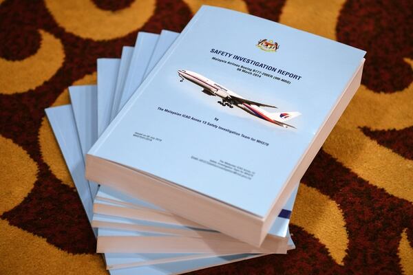 Las copias fueron repartidas en la conferencia en Kuala Lumpur (AFP)