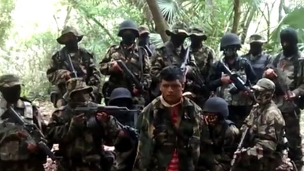 Miembros del cártel mexicano Los Zetas