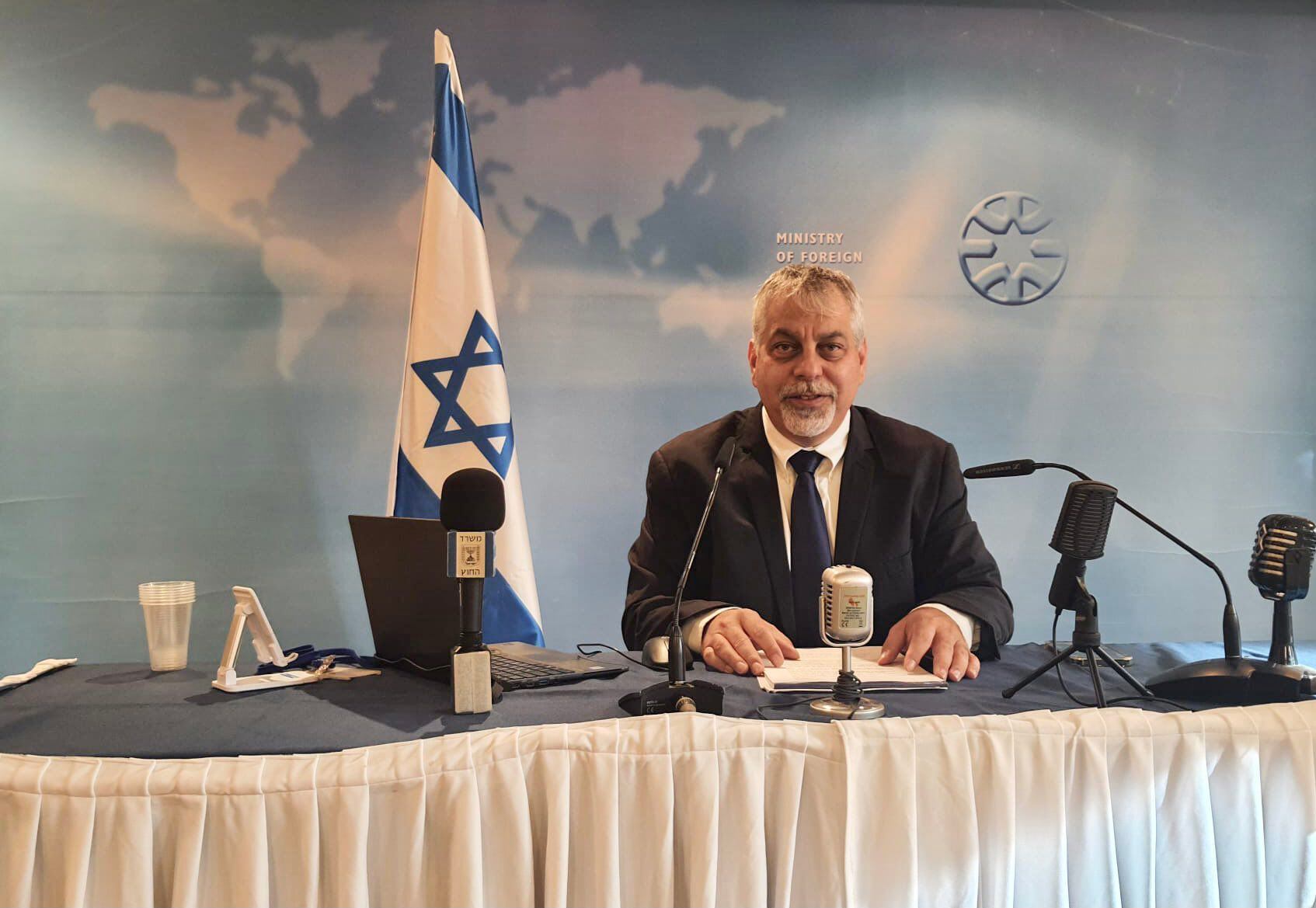 Lior Haiat portavoz Ministerio de Relaciones Exteriores de Israel