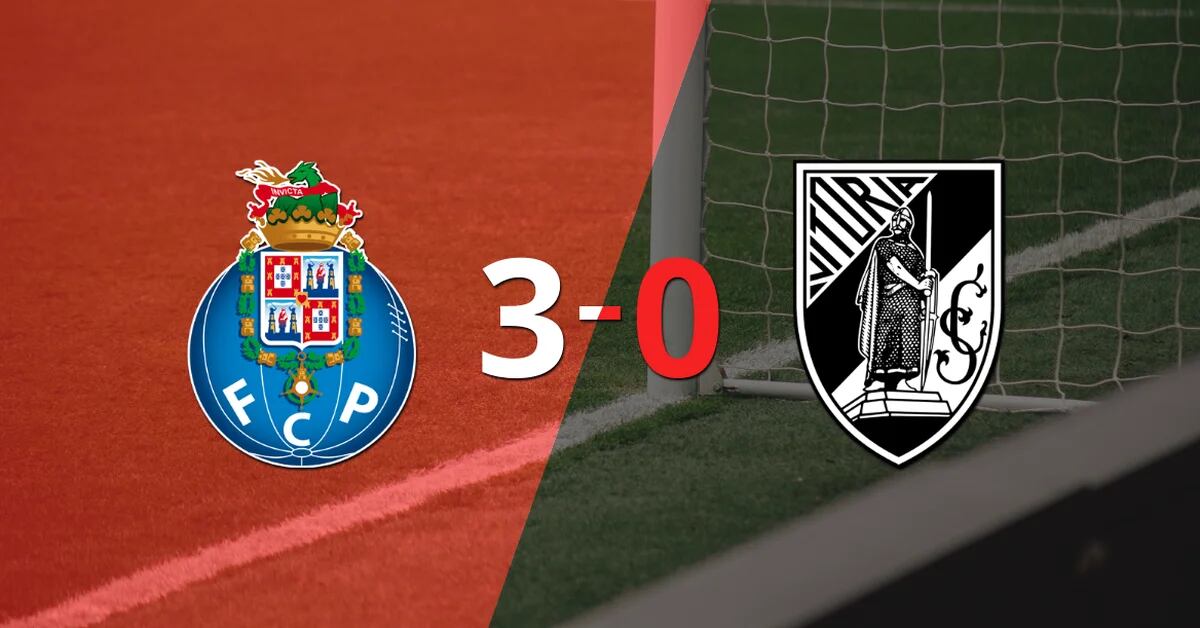O Vitória de Guimarães foi derrotado por 3-0 na visita ao Porto
