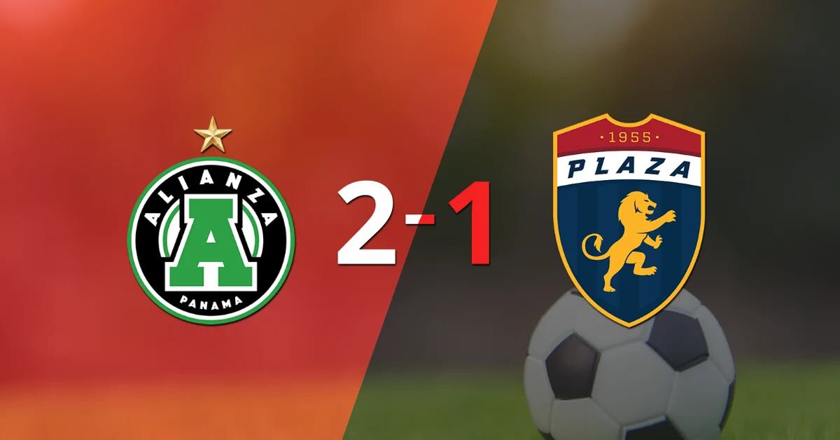 Alianza got the 3 points at home beating Plaza Amador 2-1