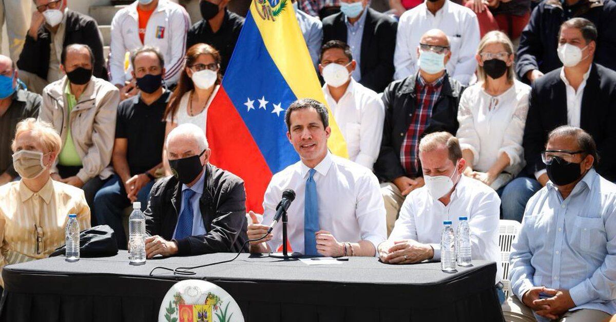 The Venezuelan opposition leader Juan Guaidó prepares a turn to present his plans to Joe Biden
