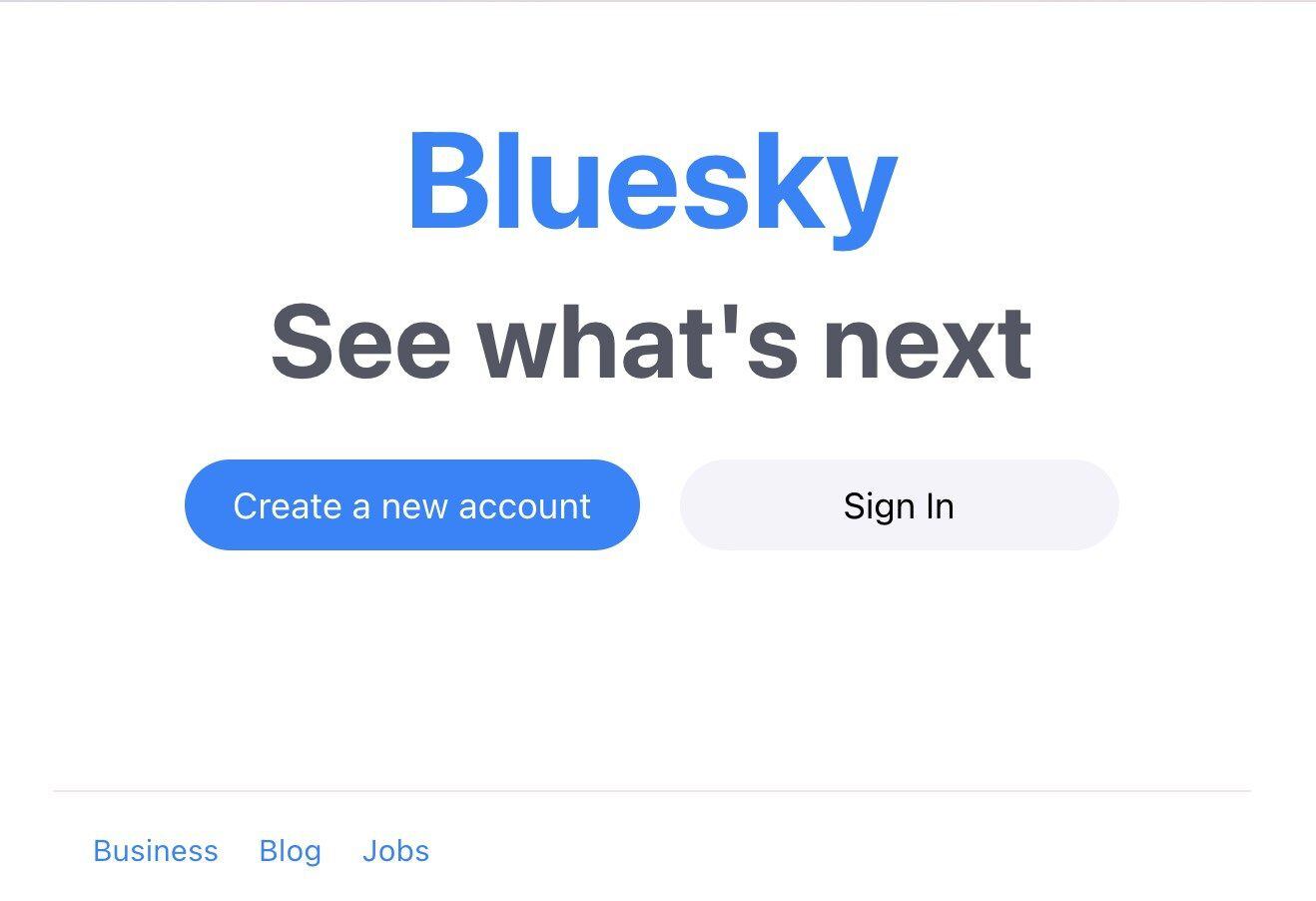 Bluesky trabaja sobre un protocolo abierto y descentralizado. (Bluesky)
