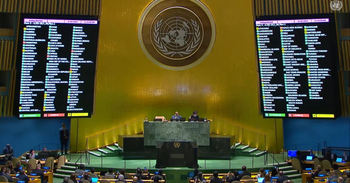 Diplomatic shift: Argentina refused to declare Palestine a full member of the United Nations and ratified its alliance with the United States and Israel