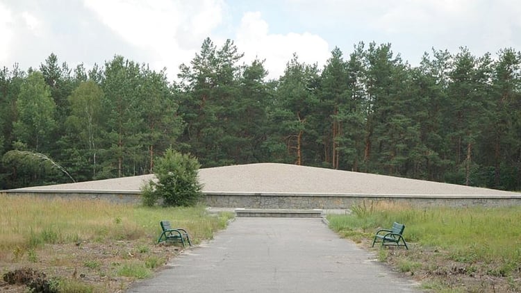 Así luce hoy lo que fue el campo de exterminio Sobibor (Wikipedia)