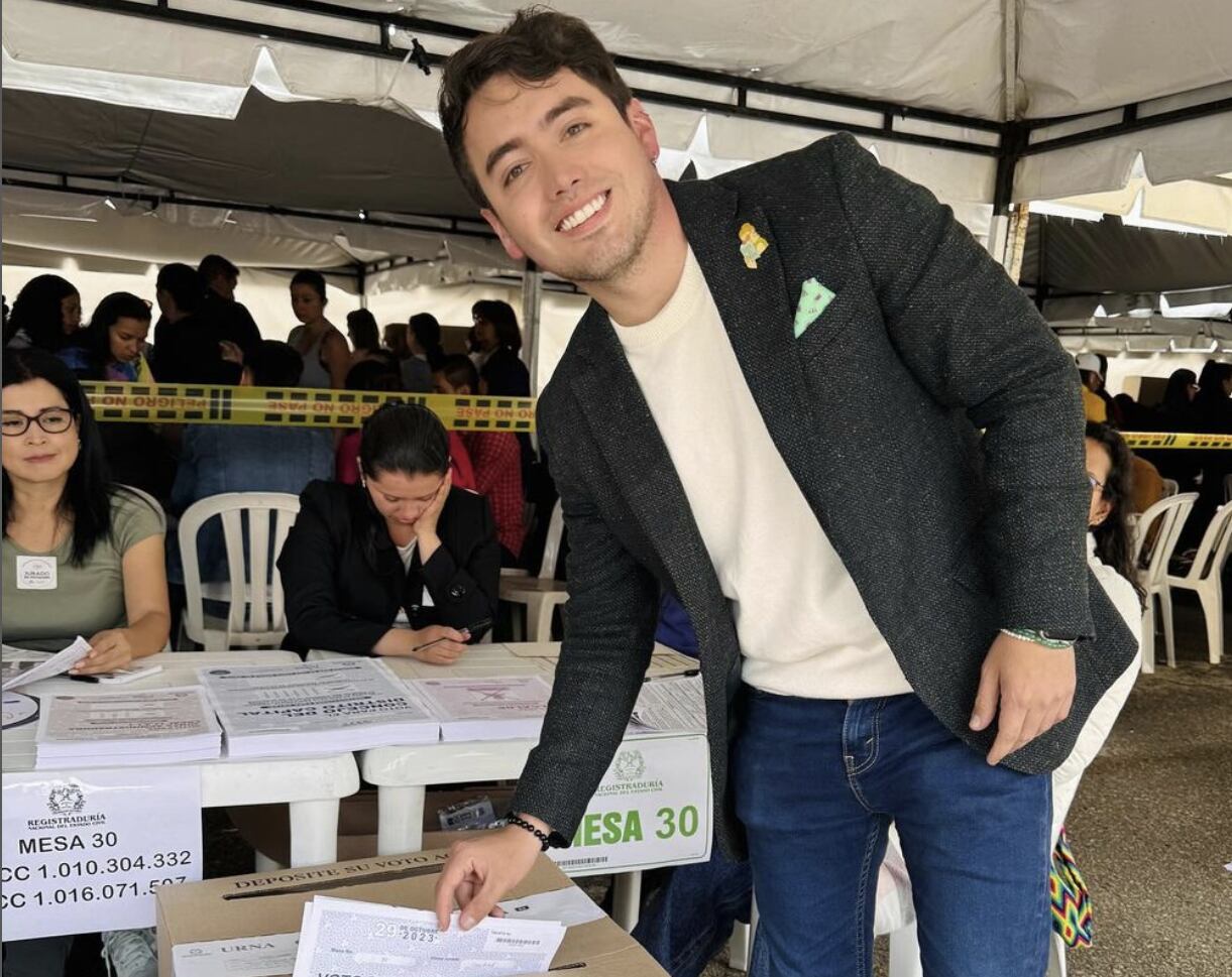 Julián Triana, edil de Fontibón que logró la mayor votación del Partido Alianza Verde