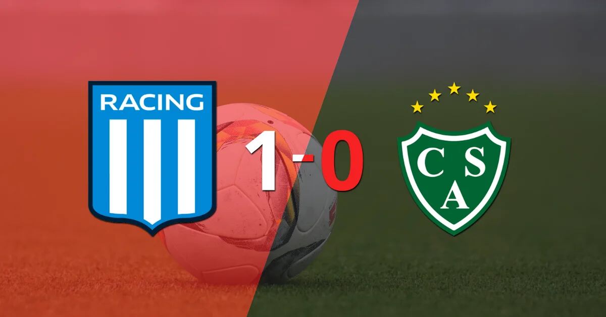 Racing Club took advantage of their locality and beat Sarmiento