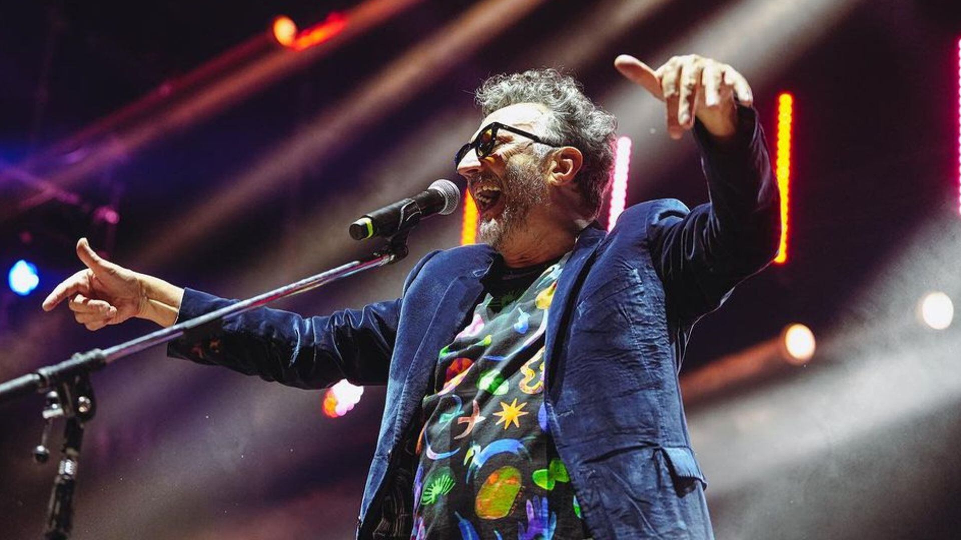 El cantante argentino Fito Páez regresa a Perú como parte de su gira 'El amor 30 años después del amor'. Créditos a Santiago Sacristan