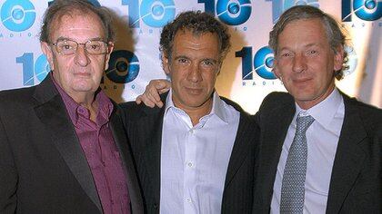    Alfredo Serra, Daniel Hadad y Marcelo Longobardi