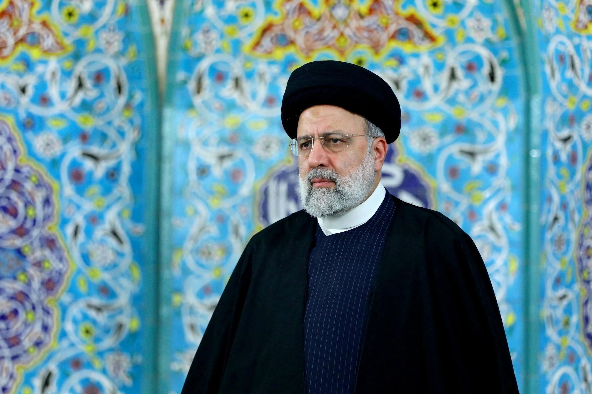 FILE PHOTO: Iranian President Ebrahim Raisi visits Minab