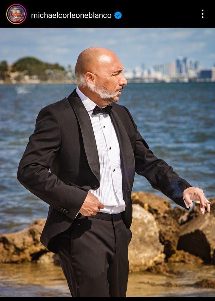 Michael Corleone en la actualidad.
Fotos del Instagram de michaelcorleoneblanco
