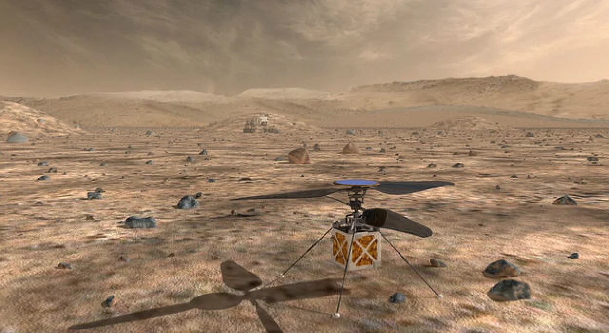 Dos meses después de que Perseverance aterrice en Marte, comenzarán las pruebas de Ingenio (NASA/ JPL-Caltech)