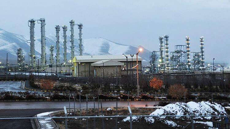 La planta de agua pesada en Arak, parte del complejo nuclear iraní (Archivo)