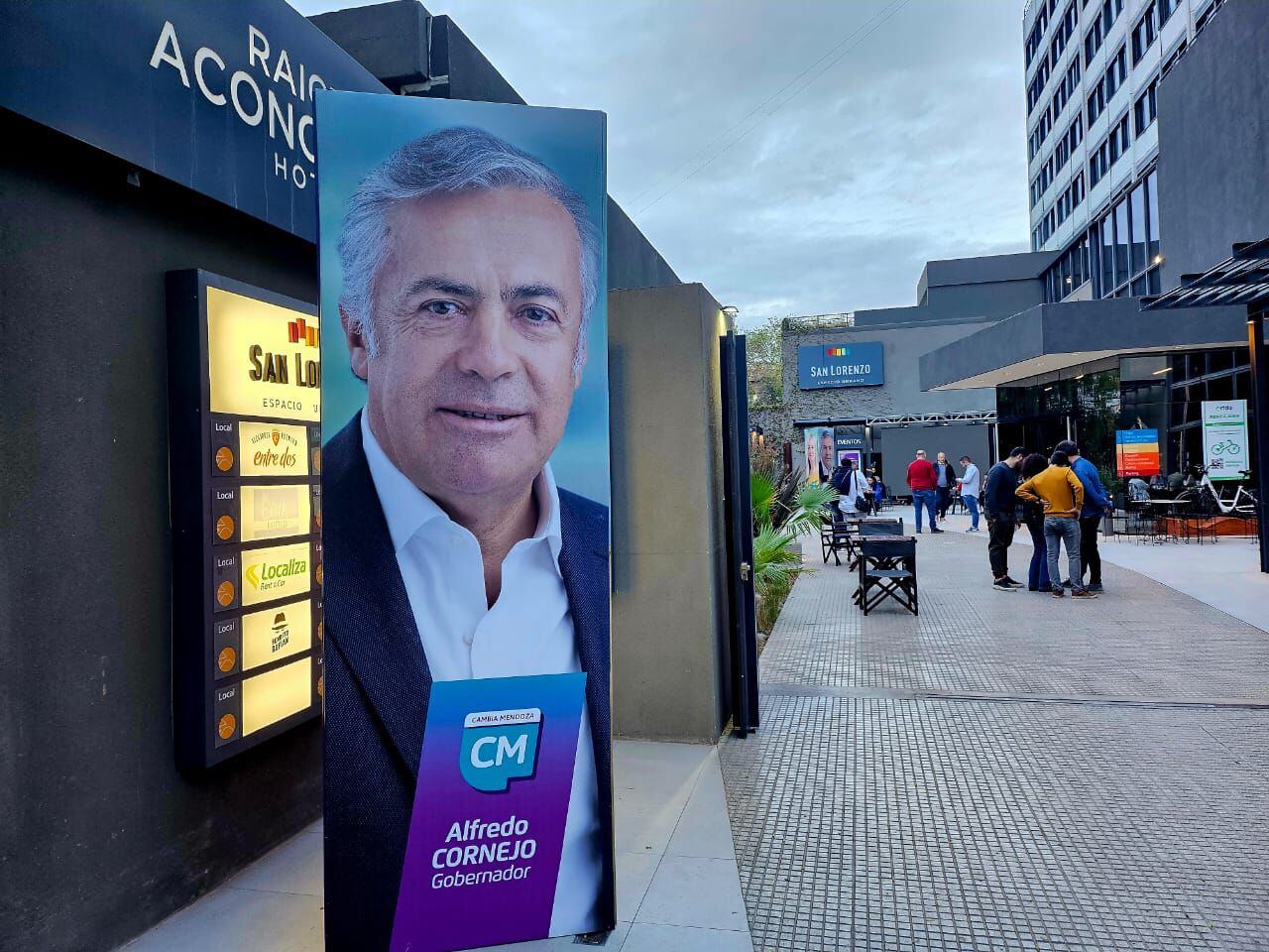 El búnker está en un hotel céntrico