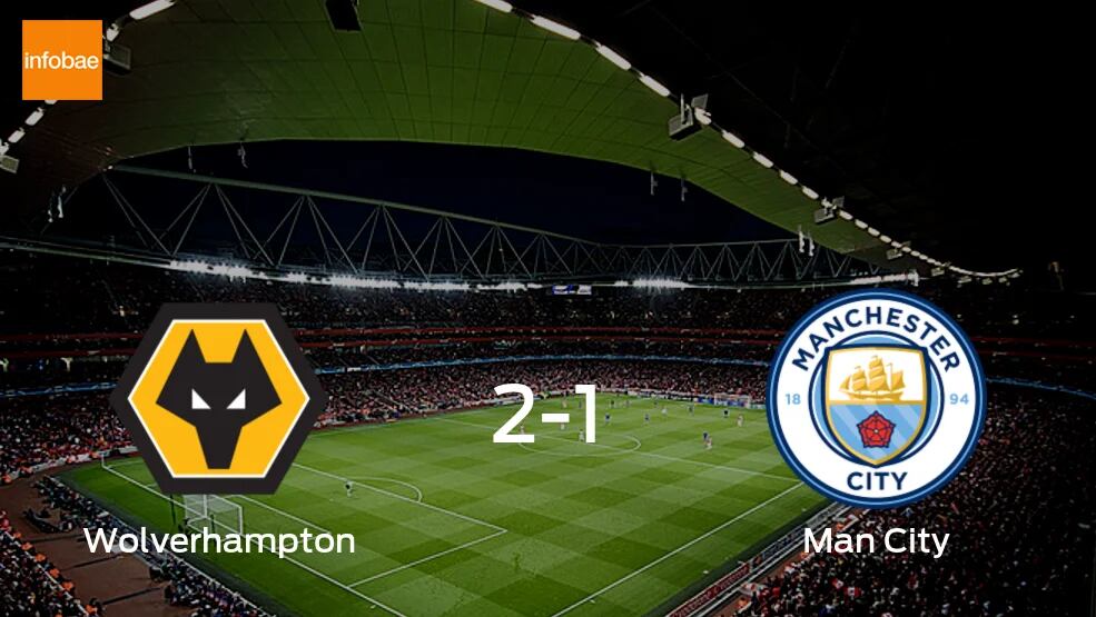 Wolverhampton Wanderers consigue la victoria en casa frente a Manchester City 2-1