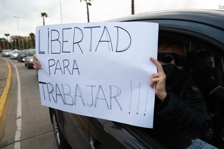 La cuarentena en la Argentina lleva más de 80 días y las voces en contra ya se hacen escuchar (Franco Fafasuli)