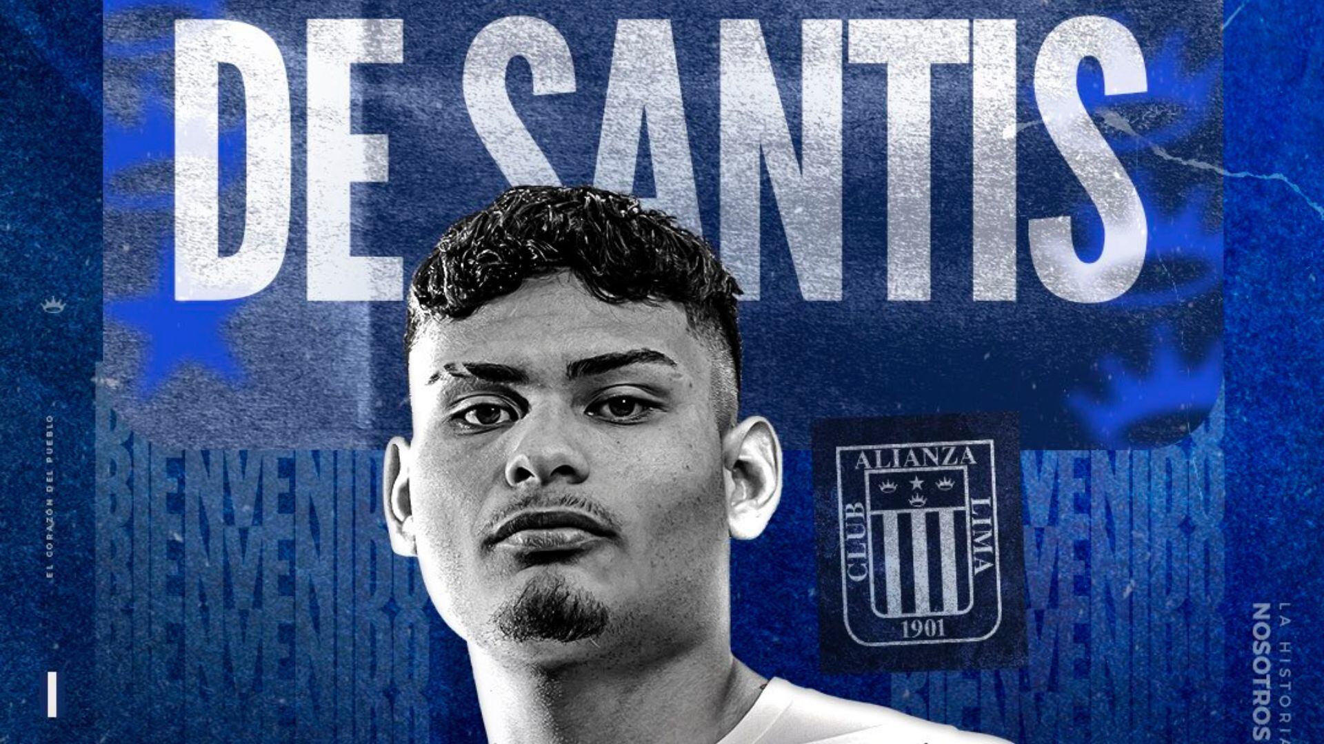 Jeriel De Santis fue anunciado de manera oficial como flamante fichaje de Alianza Lima.