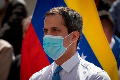 El líder opositor venezolano Juan Guaidó. EFE/RAYNER PEÑA R/Archivo
