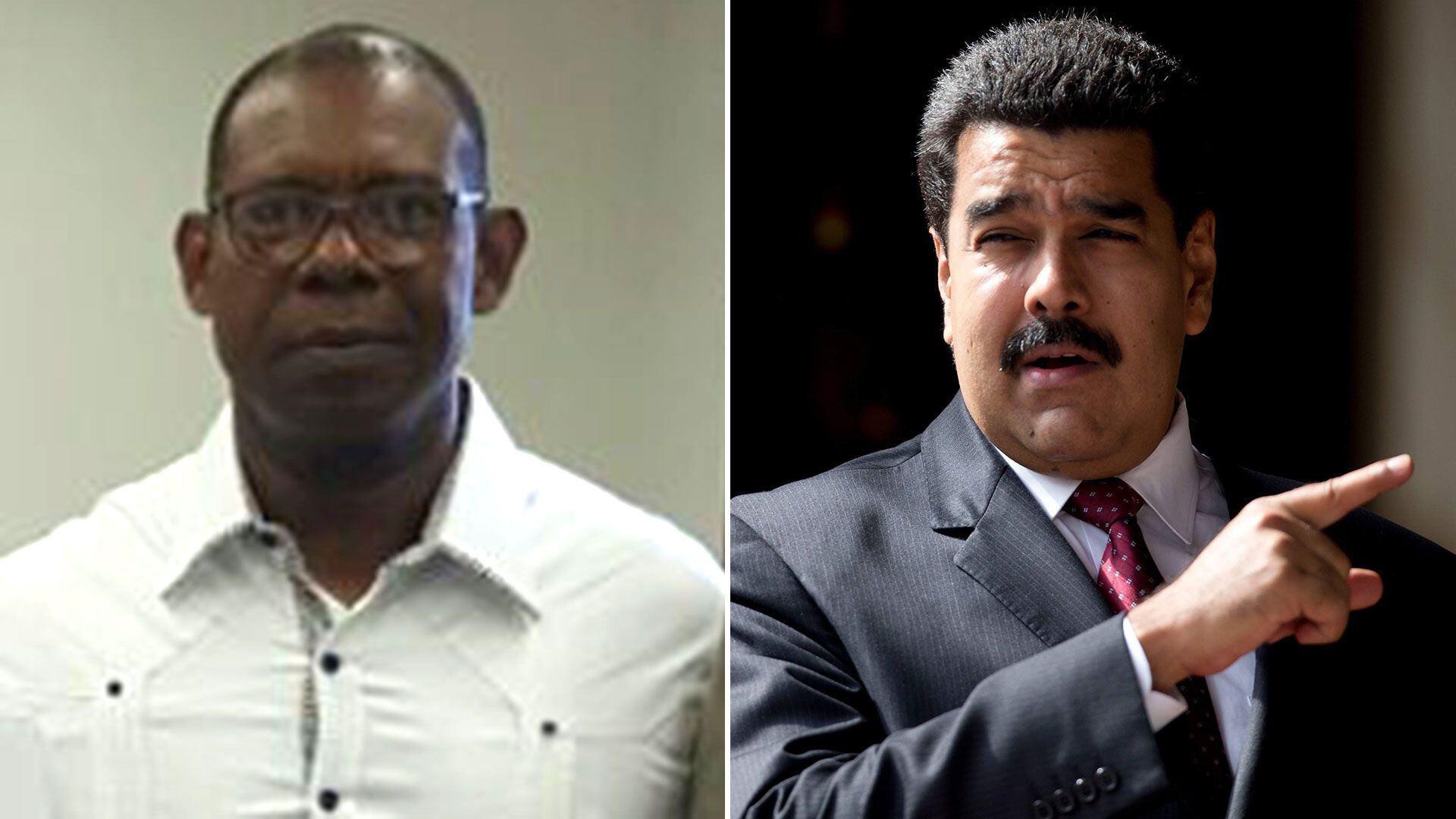 Manuel Ricardo Cristopher Figuera y Nicolás Maduro