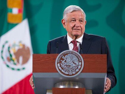 El presidente López Obrador estuvo contagiado de COVID-19 en enero pasado. Foto: Presidencia de México