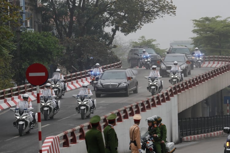 El convoy de Kim Jong-unÂ (REUTERS/Kim Kyung-Hoon)