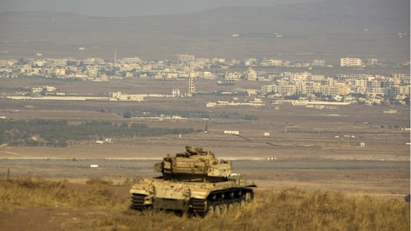Israel observa a Siria desde los Altos del Golán (EFE)
