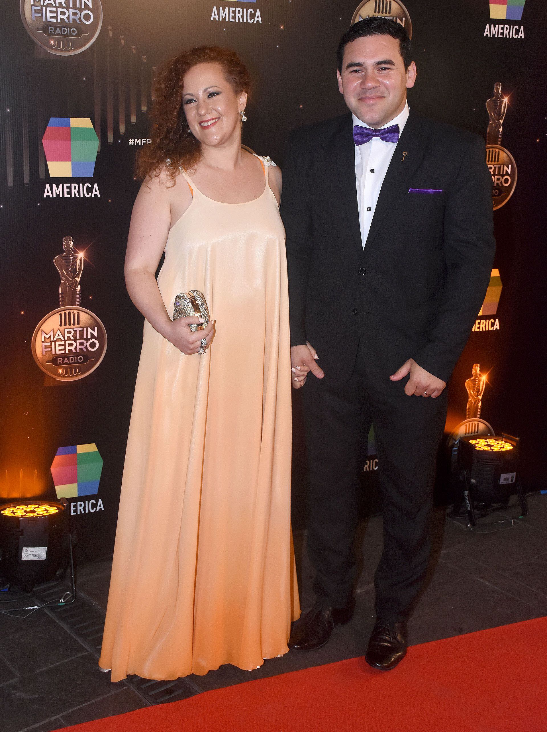 Martín Rojas y su mujer, Nadia Rodríguez