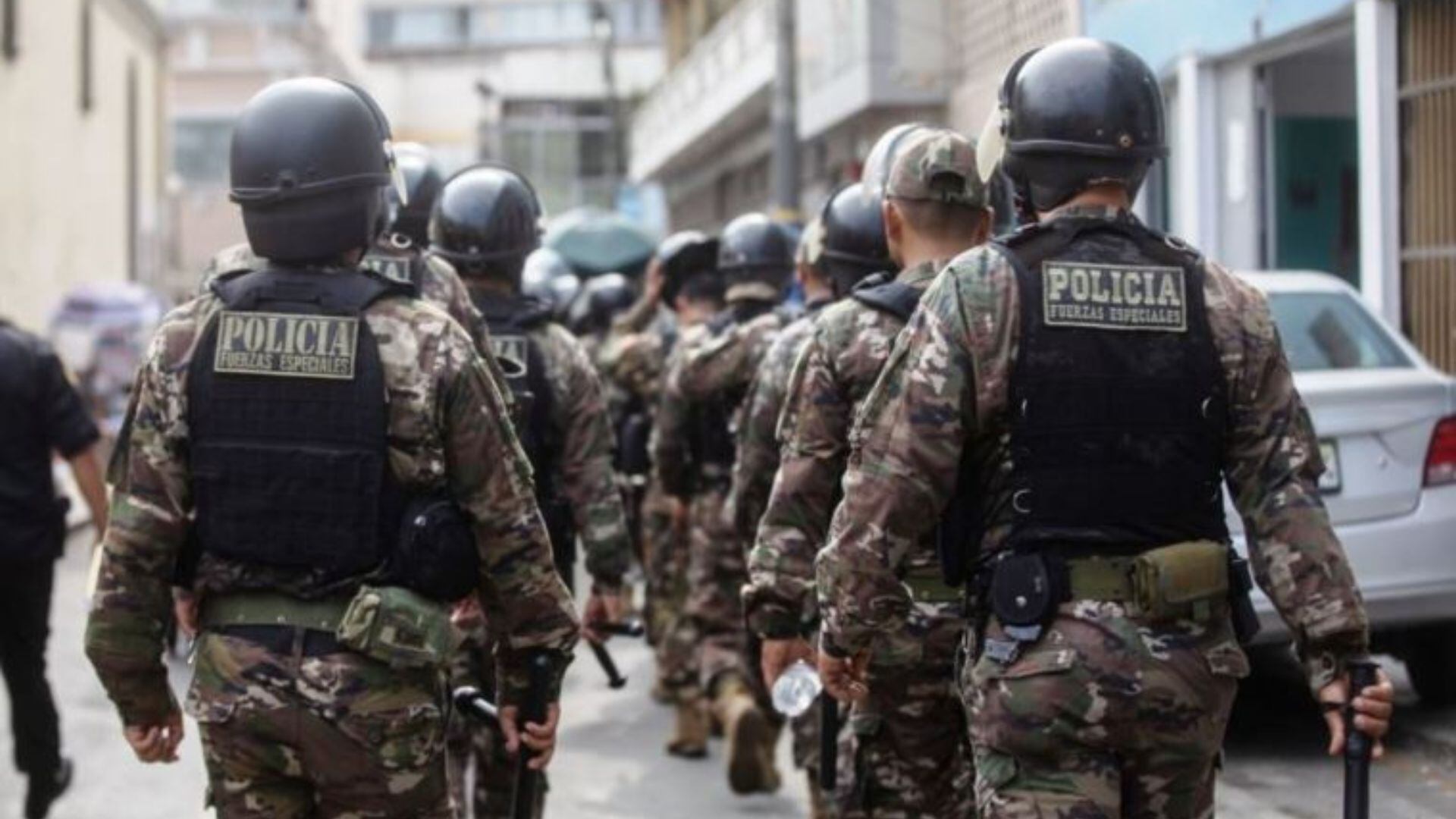 Más de 300 policías fueron trasladados a Trujillo para reforzar estado de emergencia.