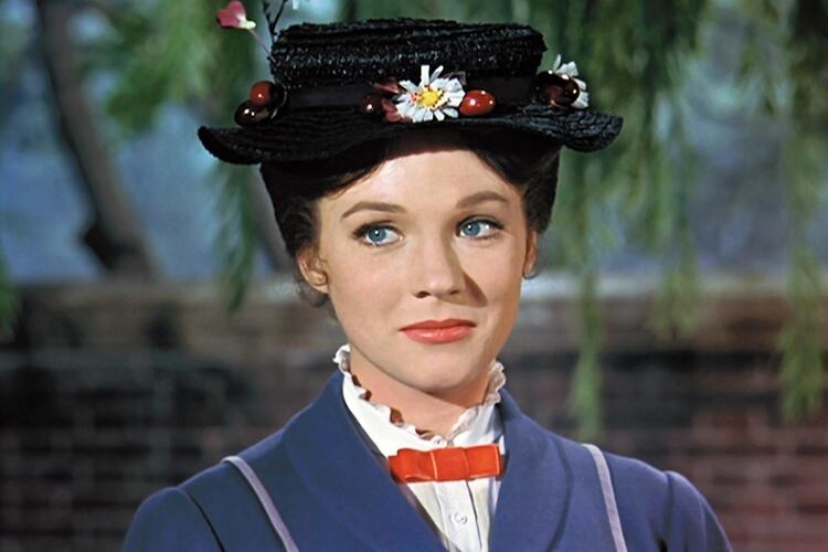 Julie Andrews como “Mary Poppins”, 1964