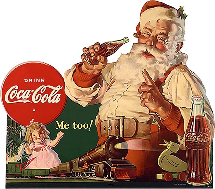Aunque la compañía de refrescos originaria de Atlanta, Estados Unidos, recreó el personaje de Santa Claus para promocionar Coca-Cola, no es correcto afirmar que la compañía inventó la imágen moderna del icono navideño. 