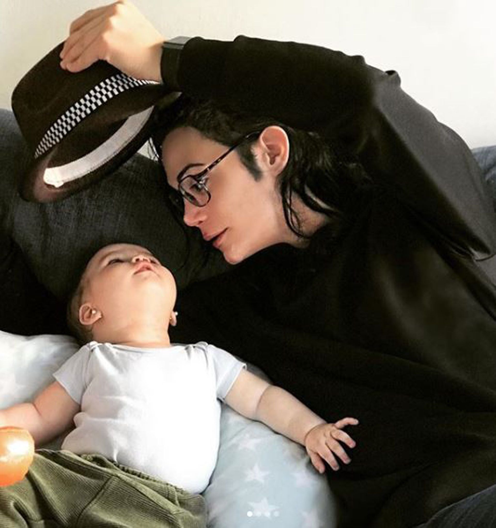 Felipe Pettinato y su hija Juana Michela (Foto: Instagram)