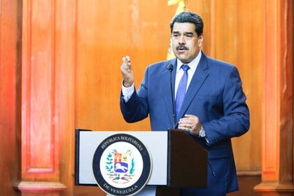 Nicolás Maduro.  Palacio de Miraflores / Documento vía REUTERS / Foto de archivo