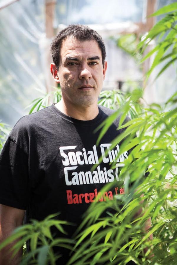 Juan Vazs, autocultivador de marihuana