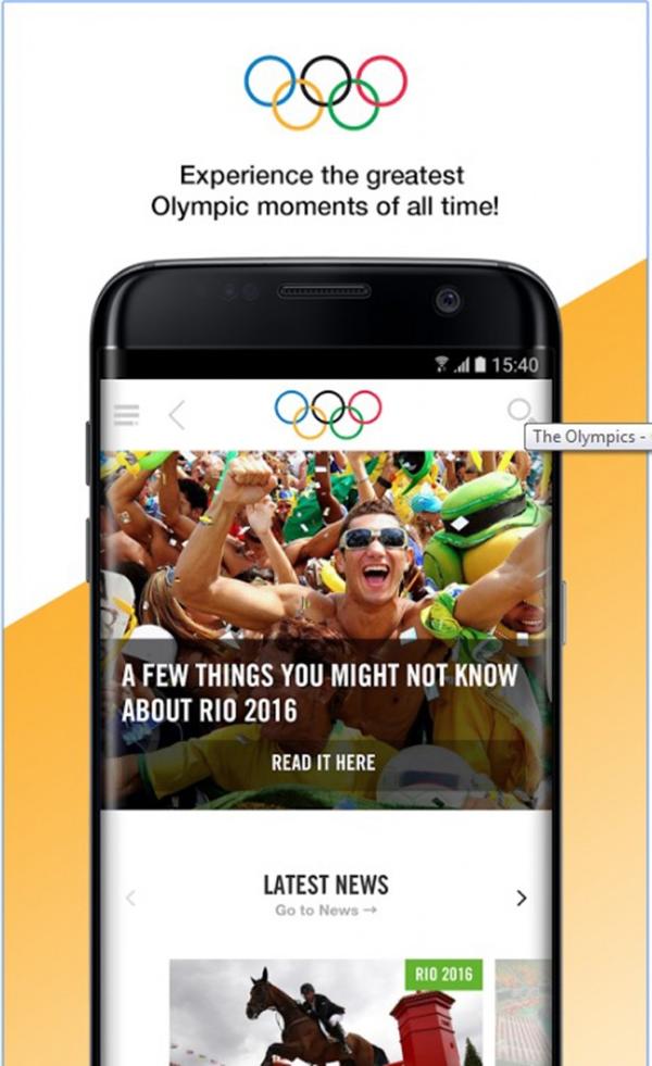 The Olympics (captura de pantalla)