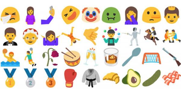 Los emojis alusivos a los Juegos Olímpicos que se sumaron desde Twitter( captura de pantalla)