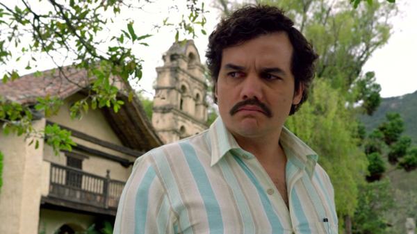 El narco Pablo Escobar interpretado Wagner Moura para Netflix