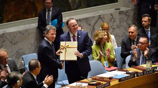 El presidente colombiano en el Consejo de Seguridad de Naciones Unidas