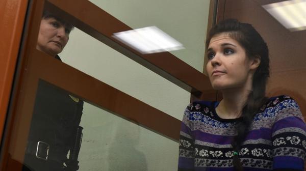 La joven está detenida en la famosa prisión de Lafortovo bajo estrictas condiciones de seguridad (AFP)