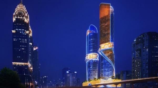 Construido en el medio de un skyline en constante cambio, la arquitectura del Rosemont captura un Dubái contemporáneo