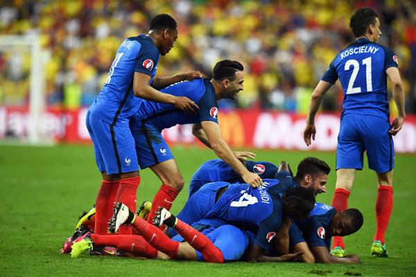 La Selección de Francia fue una de las mejores del año a nivel mundial (AFP)