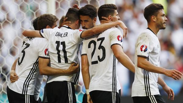Alemania llegó a los cuartos de final luego de vencer  a Eslovaquia (Reuters)