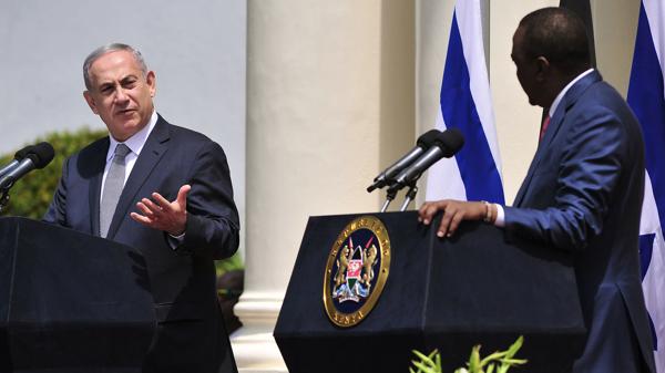 El líder israelí Benjamin Netanyahu instó a los países africanos a unirse en la lucha contra el terrorismo (AFP)