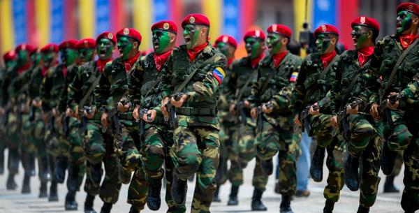 Soldados del Ejército venezolano (AFP)