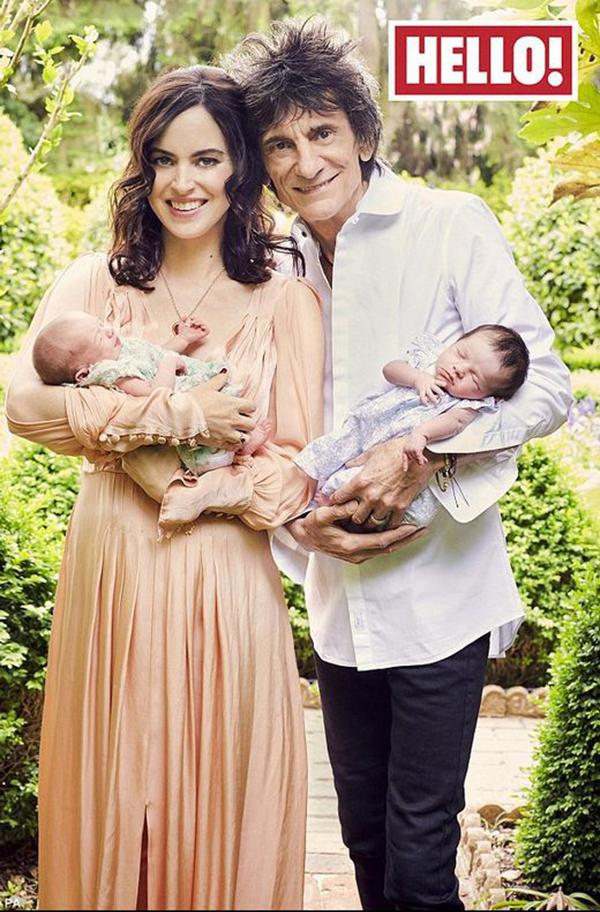 Sally Humphreys, Ron Wood y las mellias